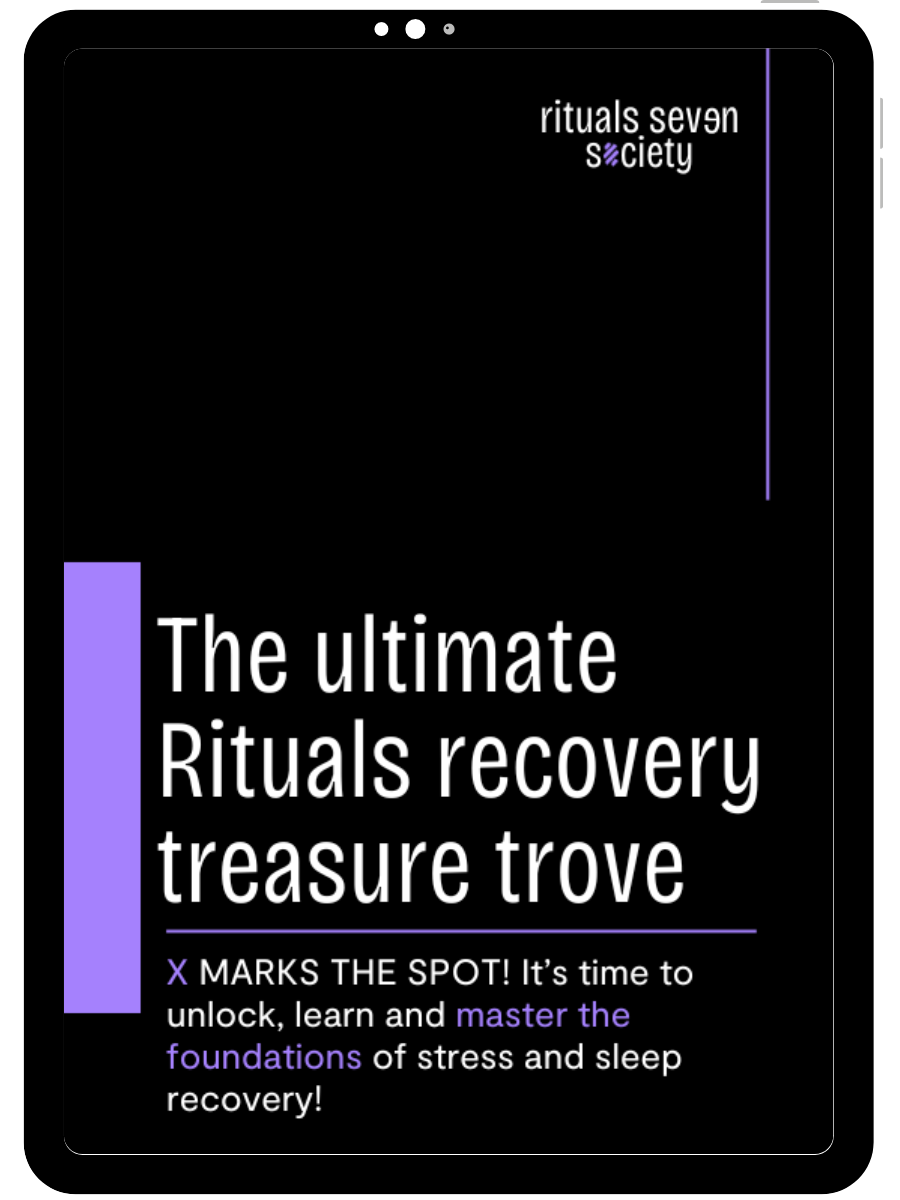 stress and sleep recovery toolkit